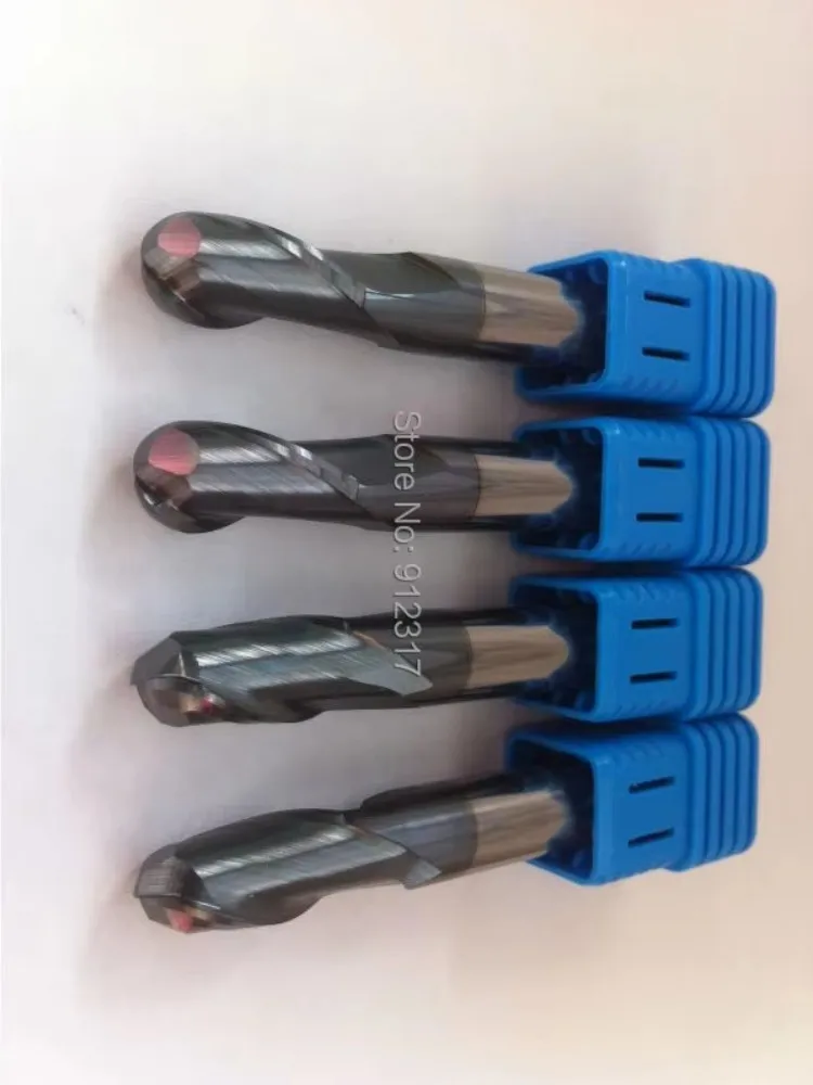 4pcs 10*25MM 2 fultes ball nose CNC Router Bits, Mill Cutters, Carbide Cutting Tools, Ball Nose End Mill
4pcs 10*25MM 2 fultes ball nose CNC Router Bits, Mill Cutters, Carbide Cutting Tools, Ball Nose End Mill