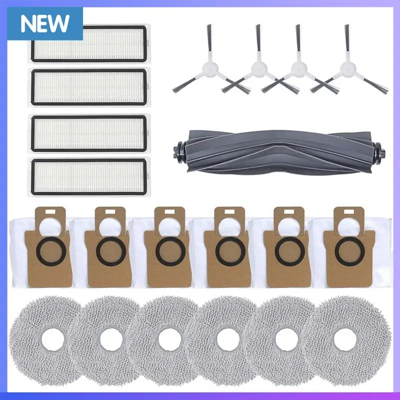 For Dreame L10S Ultra Robot Vacuum Main Side Brush Hepa Filter Mop Cloth Dust Bags Parts Accessories
For Dreame L10S Ultra Robot Vacuum Main Side Brush Hepa Filter Mop Cloth Dust Bags Parts Accessories
