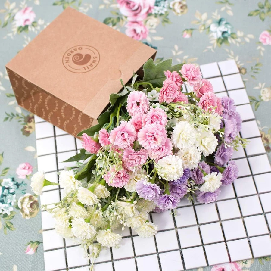 Artificial Flowers Wedding Bouquet Festival Vase Home Room Decor Scrapbook Craft Diy Candy Box Silk Hydrangea Bridal Accessories
Artificial Flowers Wedding Bouquet Festival Vase Home Room Decor Scrapbook Craft Diy Candy Box Silk Hydrangea Bridal Accessories