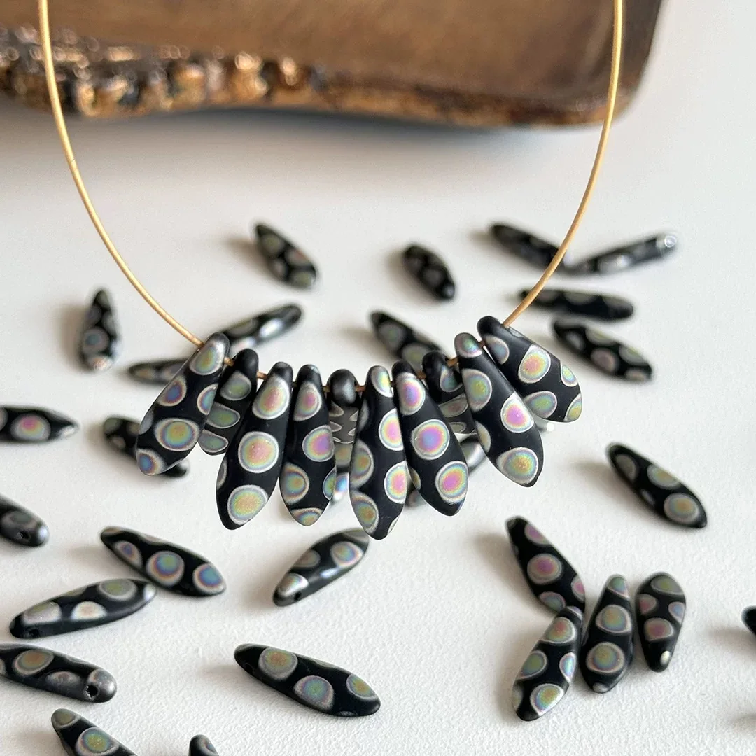 15pieces 5*16mm handmade beadeds bracelet necklace earrings loose jewelry DIY semi-finished production
15pieces 5*16mm handmade beadeds bracelet necklace earrings loose jewelry DIY semi-finished production