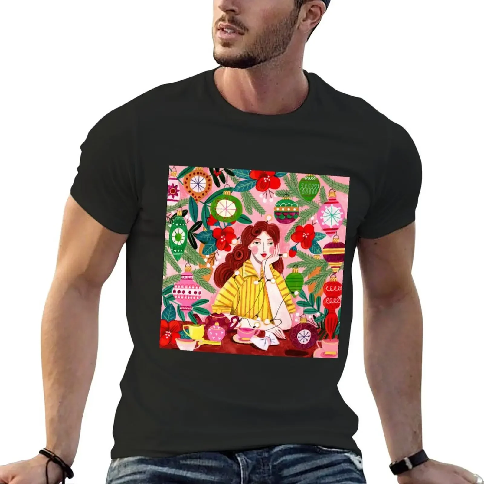 Midcentury Festive Christmas Woman T-Shirt vintage graphic tee anime shirts graphic tee customizeds t shirts for men
Midcentury Festive Christmas Woman T-Shirt vintage graphic tee anime shirts graphic tee customizeds t shirts for men
