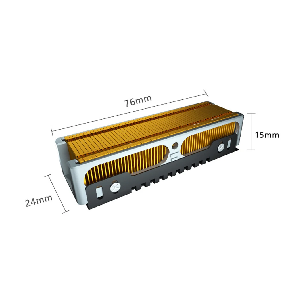 SSD Cooling Heat Sink Aluminum Copper Alloy Metal Fin Solid State Drive M2 Doublesided Fast Dissipation Laptop Cooler Notebook
SSD Cooling Heat Sink Aluminum Copper Alloy Metal Fin Solid State Drive M2 Doublesided Fast Dissipation Laptop Cooler Notebook