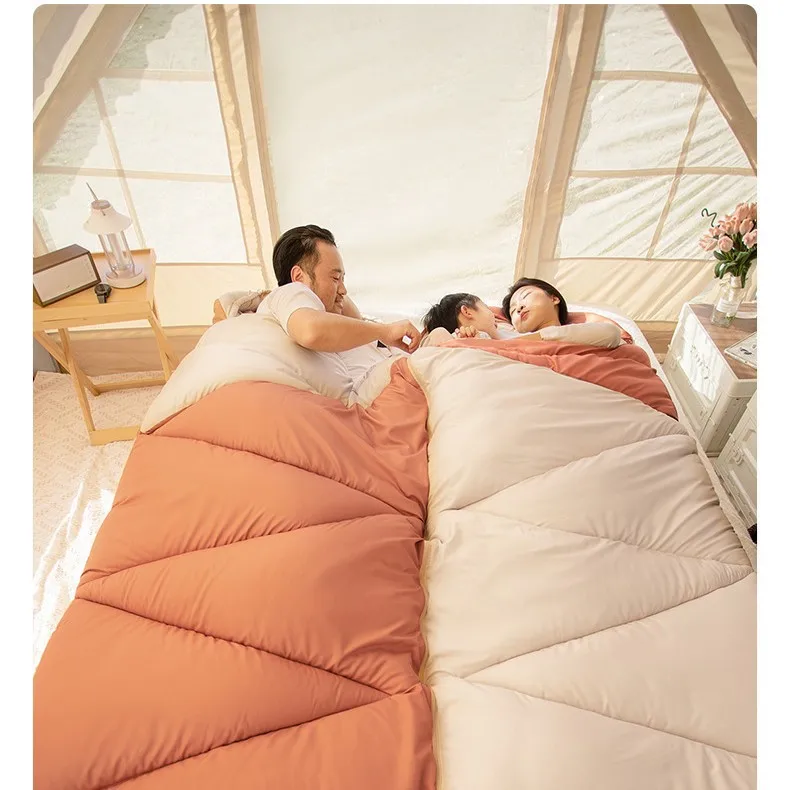 Outdoor Camping Travel Adult Thickened Cold-Proof Warm Portable Office Dirt-Proof Sleeping Bag
Outdoor Camping Travel Adult Thickened Cold-Proof Warm Portable Office Dirt-Proof Sleeping Bag