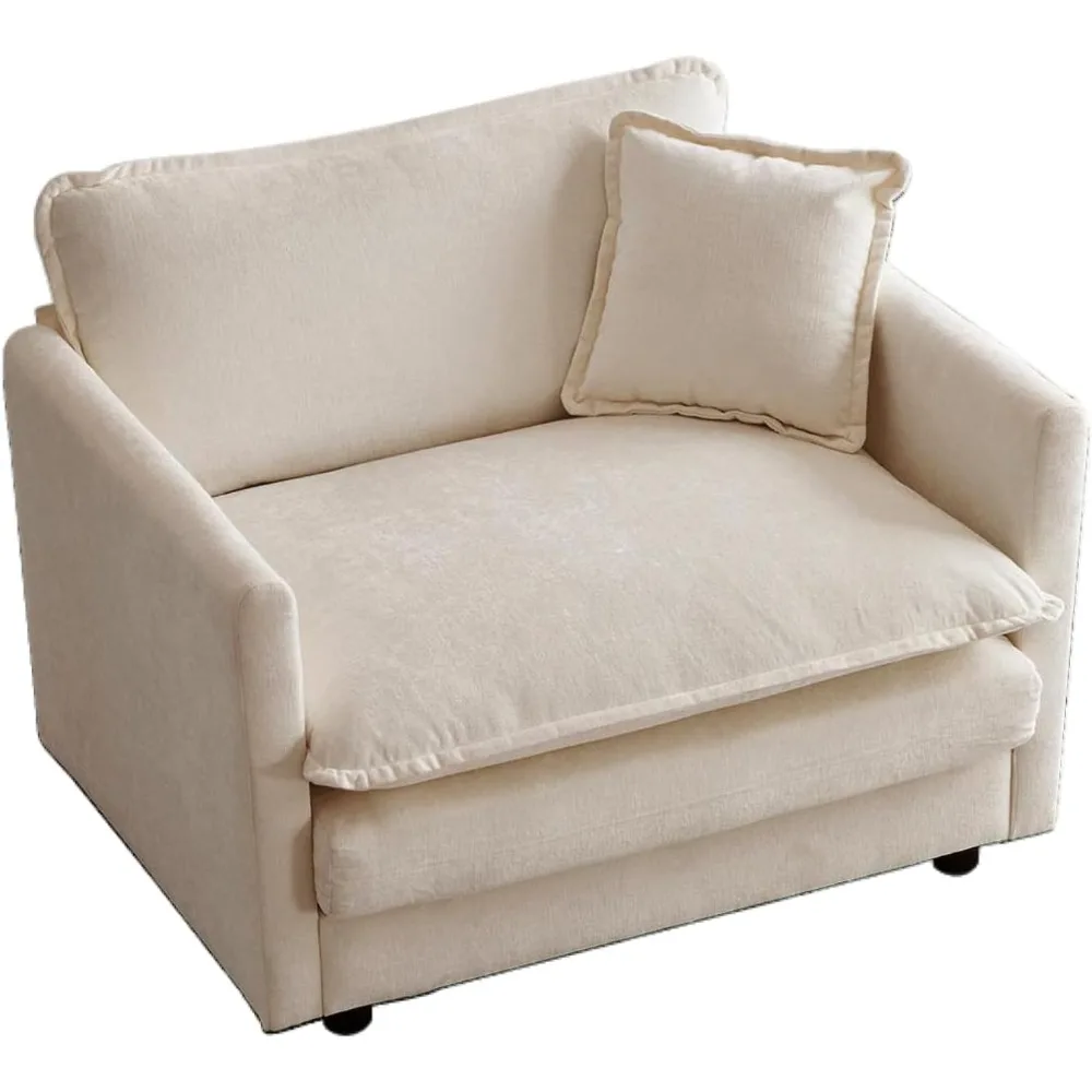 Oversized Accent Chair - 41.4”W Big Comfy Modular Cloud Chair, Cozy Armchair for Living Room, Bedroom, Kids Room, Family Room
Oversized Accent Chair - 41.4”W Big Comfy Modular Cloud Chair, Cozy Armchair for Living Room, Bedroom, Kids Room, Family Room