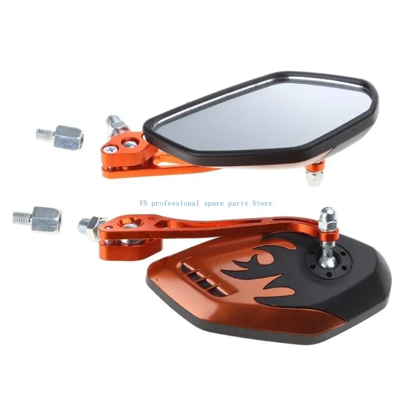 41XA Pairs of Distinctive Flame 8mm 10mm Rearview Side Mirror for Motorcycle Scooter Moped Bike
41XA Pairs of Distinctive Flame 8mm 10mm Rearview Side Mirror for Motorcycle Scooter Moped Bike