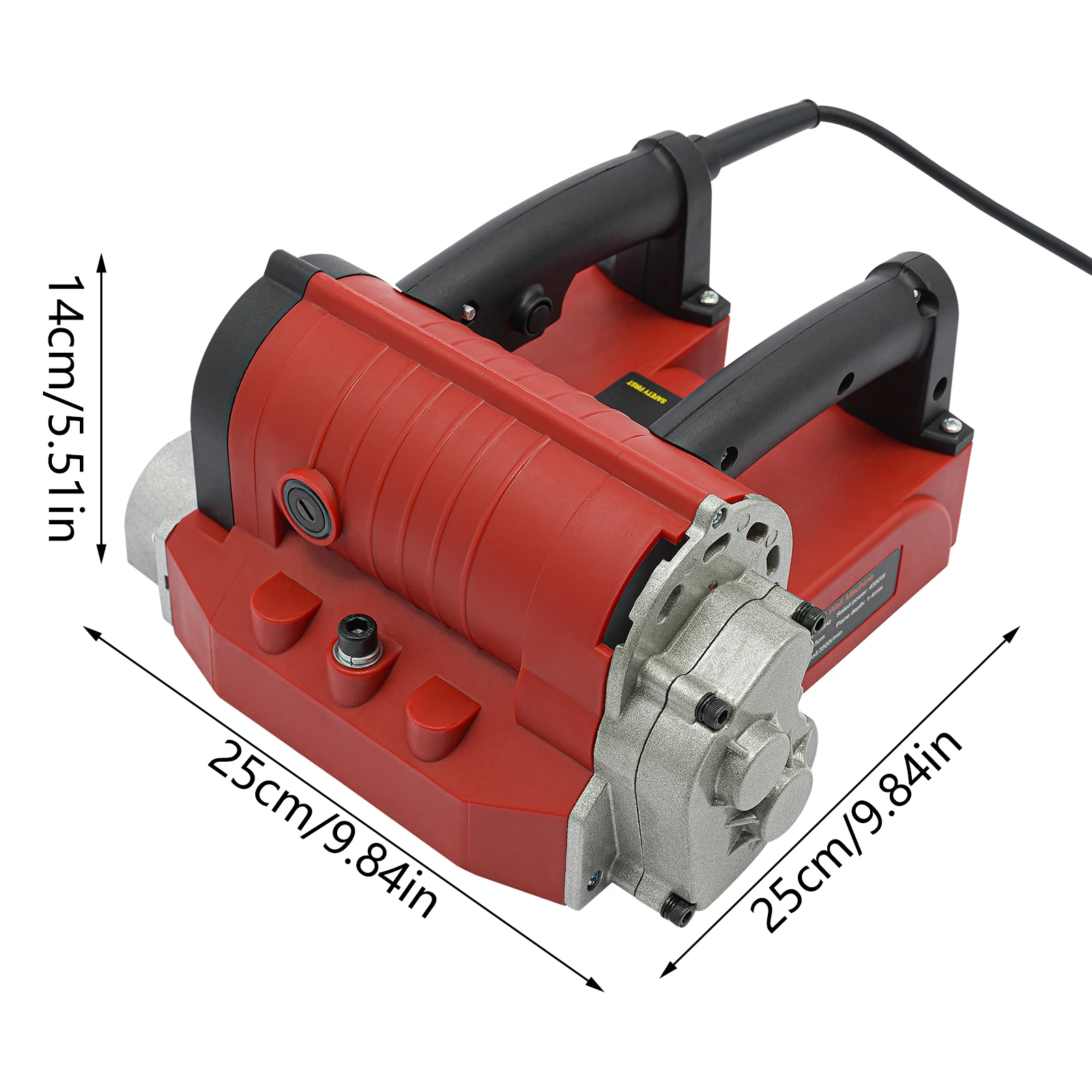 4580W Electric Wall Planing Machine, Shovel Wall Machine, Electric Power Shovel Wall Machine for Removing Old Putty, Cement
4580W Electric Wall Planing Machine, Shovel Wall Machine, Electric Power Shovel Wall Machine for Removing Old Putty, Cement