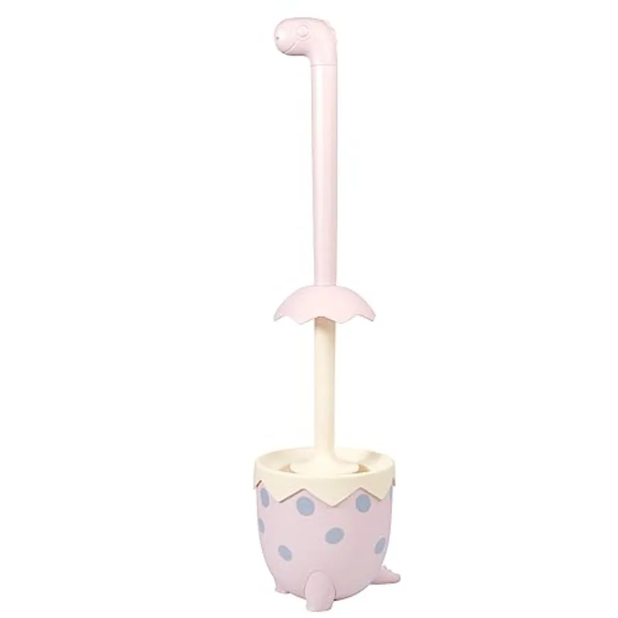 Dinosaur Shape Toilet Brush, Cute, Compact, 1-Pack,,TPR Bristles
Dinosaur Shape Toilet Brush, Cute, Compact, 1-Pack,,TPR Bristles