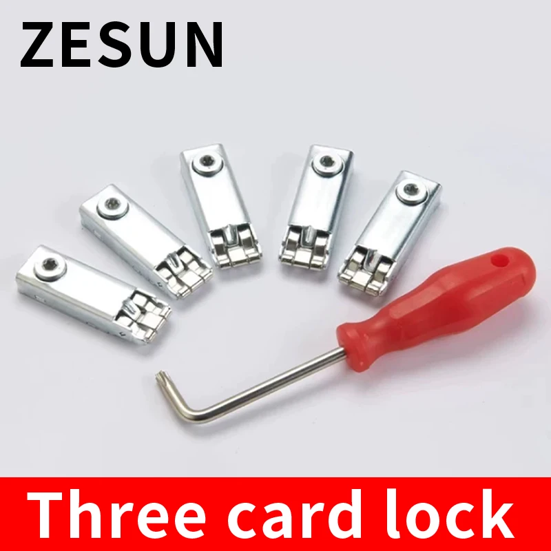 20pcs Exhibition booth construction three card lock cabinet aluminum profile connector flat aluminum lock head
20pcs Exhibition booth construction three card lock cabinet aluminum profile connector flat aluminum lock head