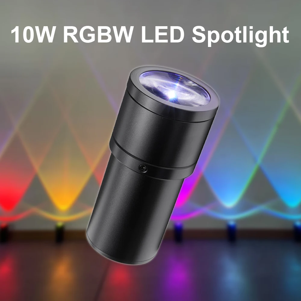 YUER 10W RGBW Spotlight with 4in1 LED IP22 Waterproof Remote Control Adjustable Focus for Outdoor Event Party DJ Disco Bar Club
YUER 10W RGBW Spotlight with 4in1 LED IP22 Waterproof Remote Control Adjustable Focus for Outdoor Event Party DJ Disco Bar Club