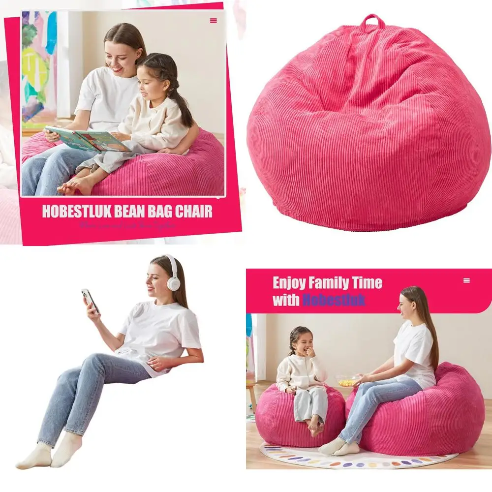 Большое розовое кресло-мешок в форме капли со съемным чехлом, размер для взрослых, в комплект входит наполнитель для гостиных
Большое розовое кресло-мешок в форме капли со съемным чехлом, размер для взрослых, в комплект входит наполнитель для гостиных