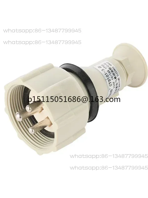 Marine nylon watertight plug socket CTS101-1/2/3/4/5 three hole 16A
Marine nylon watertight plug socket CTS101-1/2/3/4/5 three hole 16A