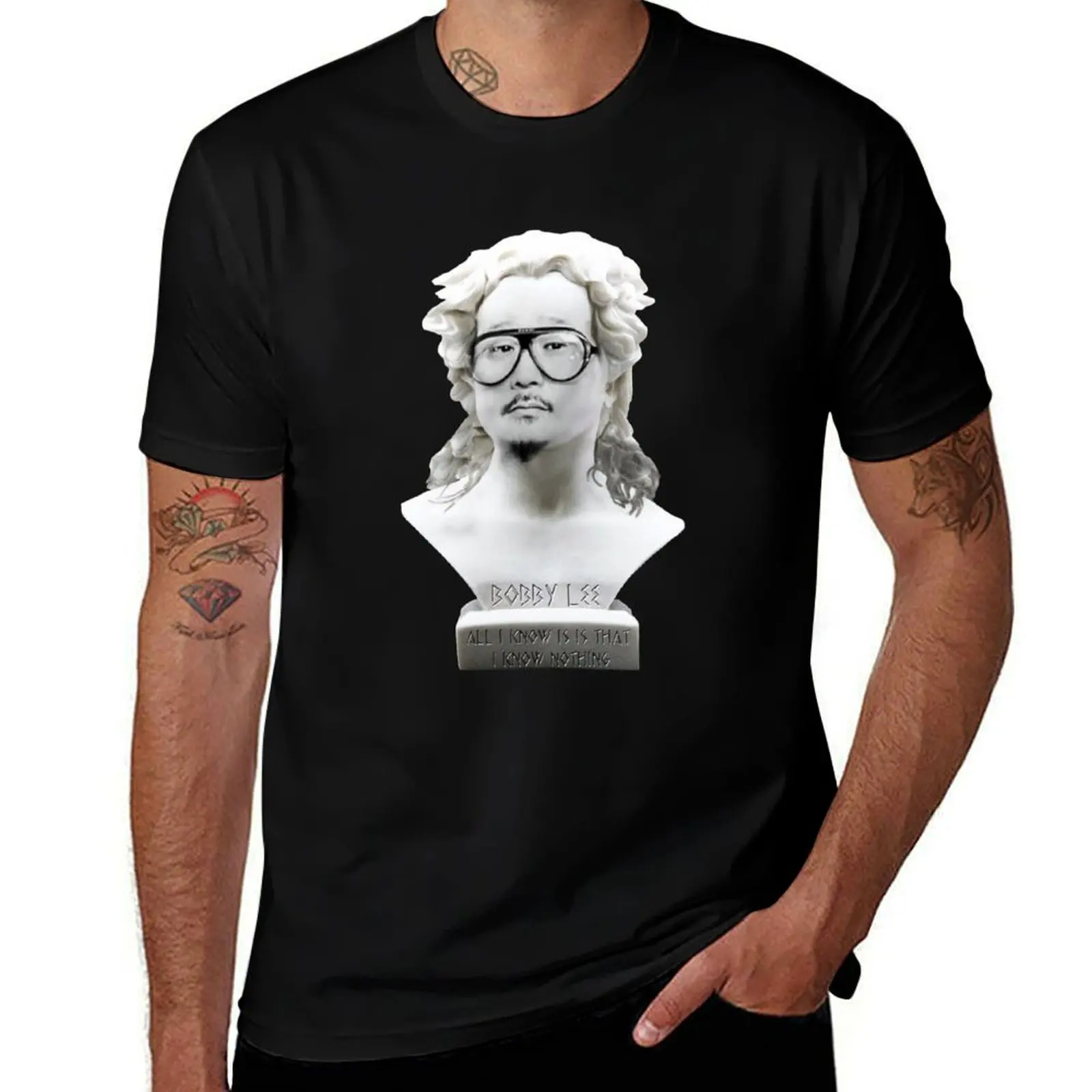 Bobby Lee Socrates T-Shirt summer shirt cotton graphic tees mens shirts graphic tee
Bobby Lee Socrates T-Shirt summer shirt cotton graphic tees mens shirts graphic tee