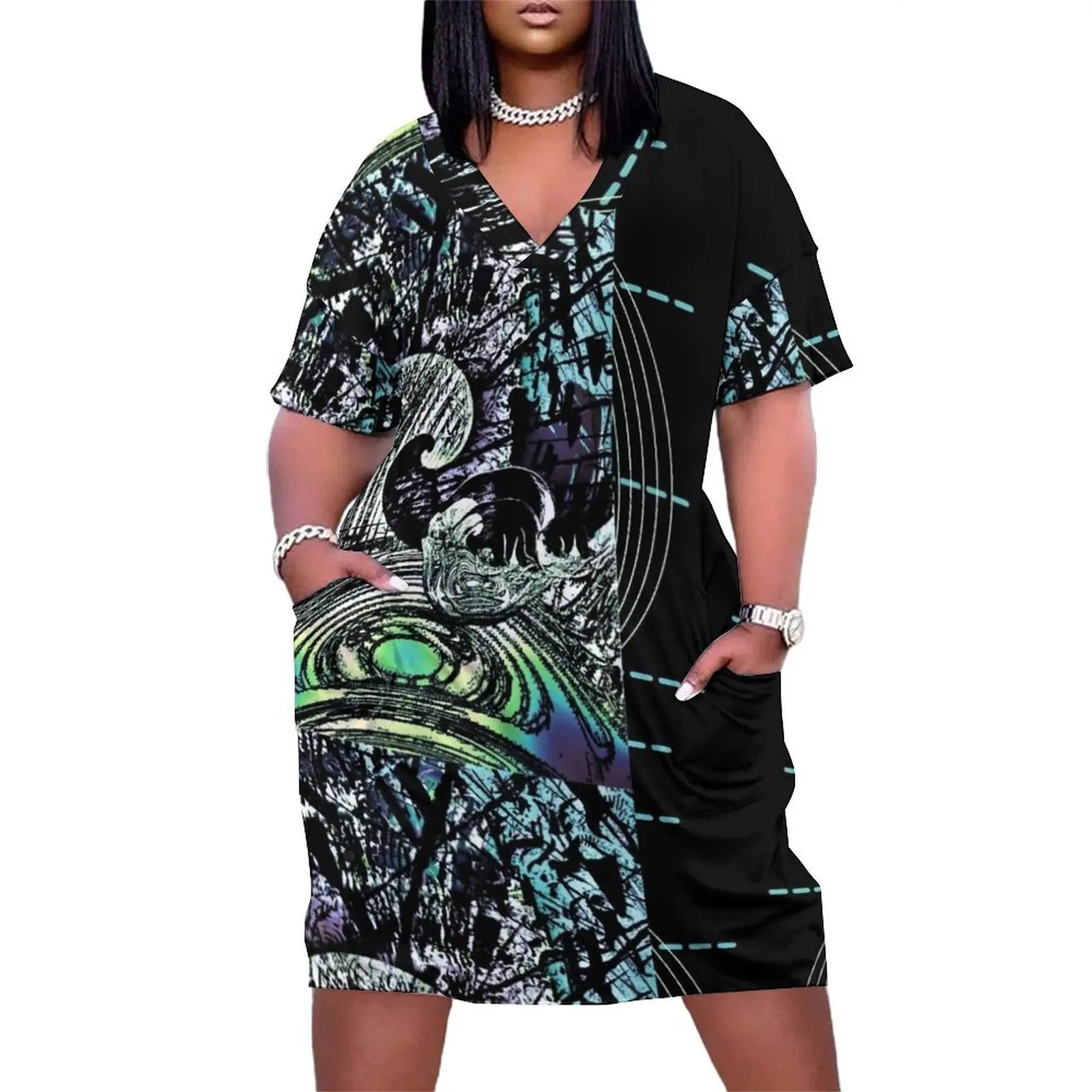 Techno Mushroom Loose Pocket Dress Female dress luxury dresses long sleeve dress sexy
Techno Mushroom Loose Pocket Dress Female dress luxury dresses long sleeve dress sexy
