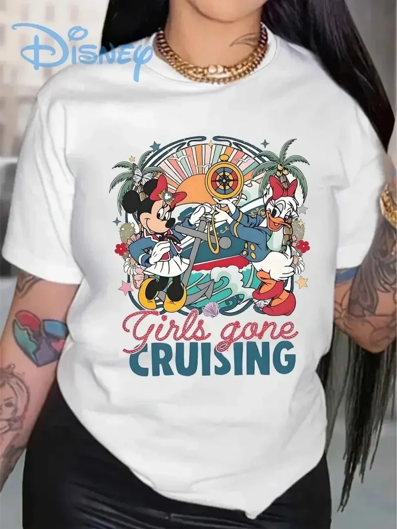 2025 Disney Pattern Printed Women's Casual Comfortable Unique Smiling Face Black Round Neck Short Sleeve T-shirt
2025 Disney Pattern Printed Women's Casual Comfortable Unique Smiling Face Black Round Neck Short Sleeve T-shirt