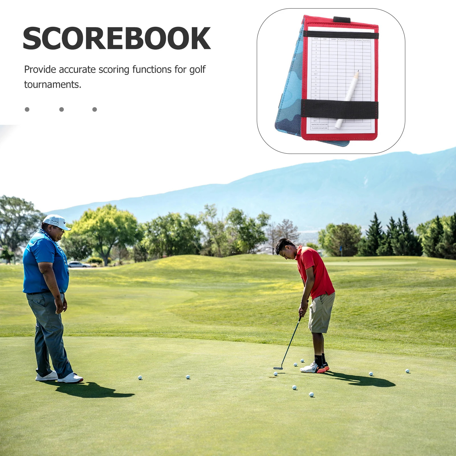 Stylish Lightweight Portable Golf Scorebook For Score Recording Durable Oxford Cloth Compatible With All Scorecards Sweat
Stylish Lightweight Portable Golf Scorebook For Score Recording Durable Oxford Cloth Compatible With All Scorecards Sweat
