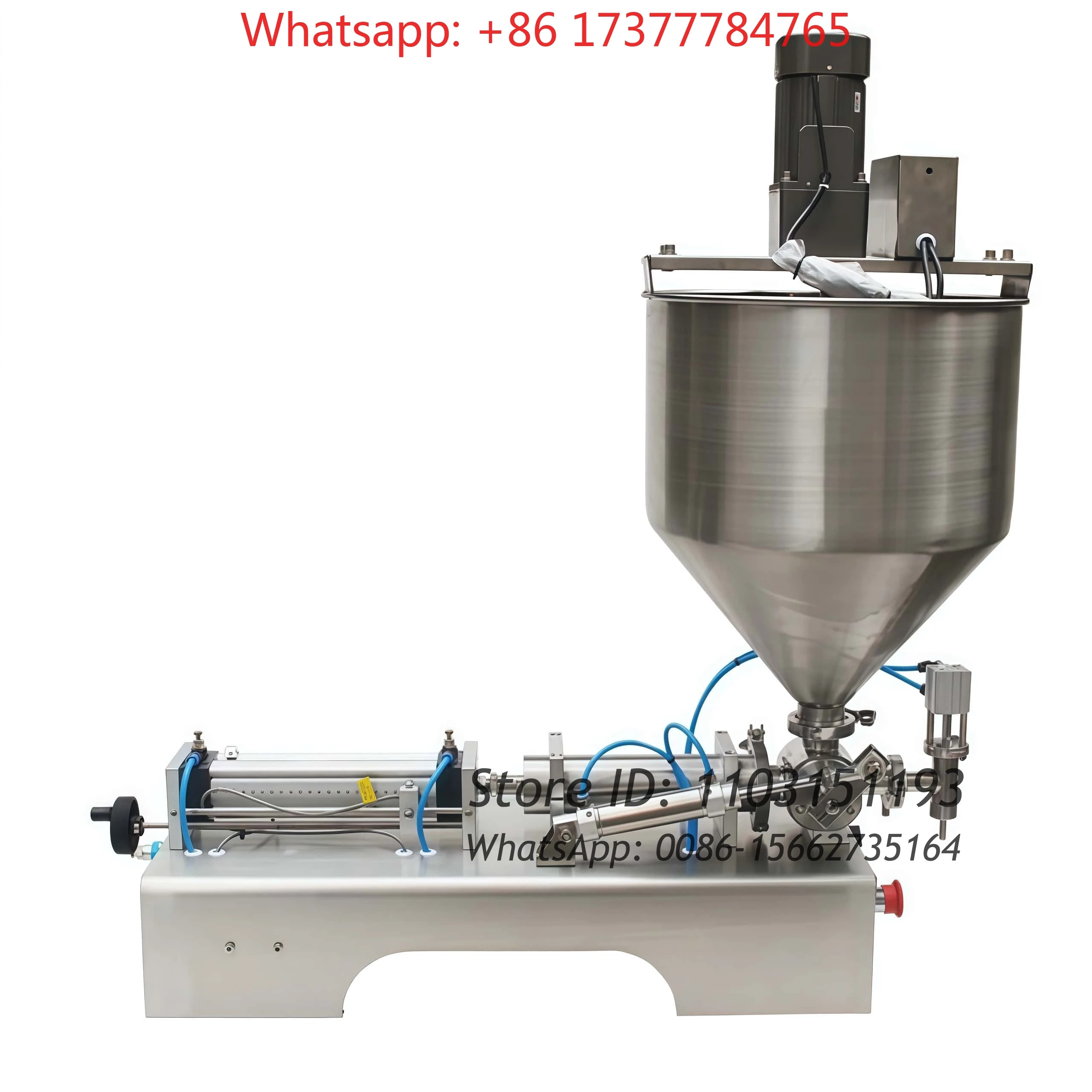 Small Quantitative Filling Machine for Sauce Honey Jam, Pneumatic Liquid Paste & Mineral Water Filling Equipment
Small Quantitative Filling Machine for Sauce Honey Jam, Pneumatic Liquid Paste & Mineral Water Filling Equipment