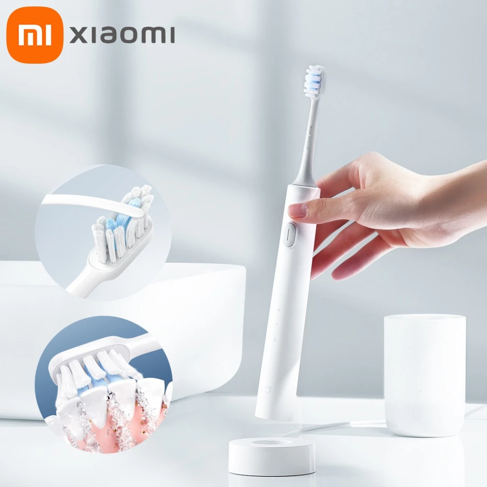 Электрическая зубная щетка Xiaomi Sonic T301, водонепроницаемая, с беспроводной зарядкой, ультразвуковая, вибрационная, для отбеливания зубов, для гигиены полости рта
Электрическая зубная щетка Xiaomi Sonic T301, водонепроницаемая, с беспроводной зарядкой, ультразвуковая, вибрационная, для отбеливания зубов, для гигиены полости рта