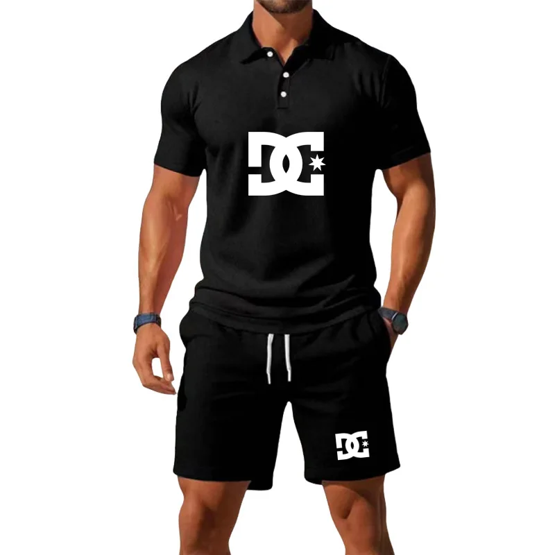 Men's Summer 2026 Half-Zip Polo Shirt Set Quick-Drying Breathable Loose Lightweight Leisure Basketball Sport Two-Piece Set
Men's Summer 2026 Half-Zip Polo Shirt Set Quick-Drying Breathable Loose Lightweight Leisure Basketball Sport Two-Piece Set