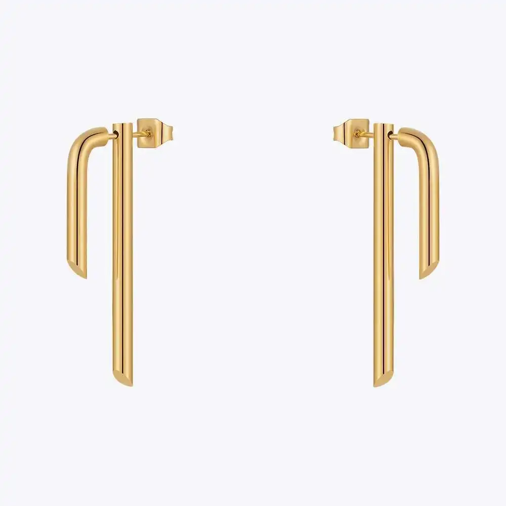 ENFASHION Tube Stud Earrings For Women Christmas Gold Color Pendientes New In Earings Stainless Steel Fashion Jewelry E221443
ENFASHION Tube Stud Earrings For Women Christmas Gold Color Pendientes New In Earings Stainless Steel Fashion Jewelry E221443