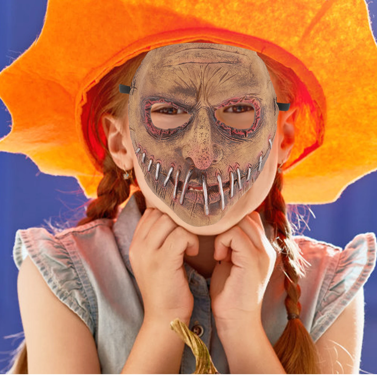 Halloween mask Scary Realistic Creepy Adult Costume Masks Party Stage Performance PropHaunted House Cosplay
Halloween mask Scary Realistic Creepy Adult Costume Masks Party Stage Performance PropHaunted House Cosplay