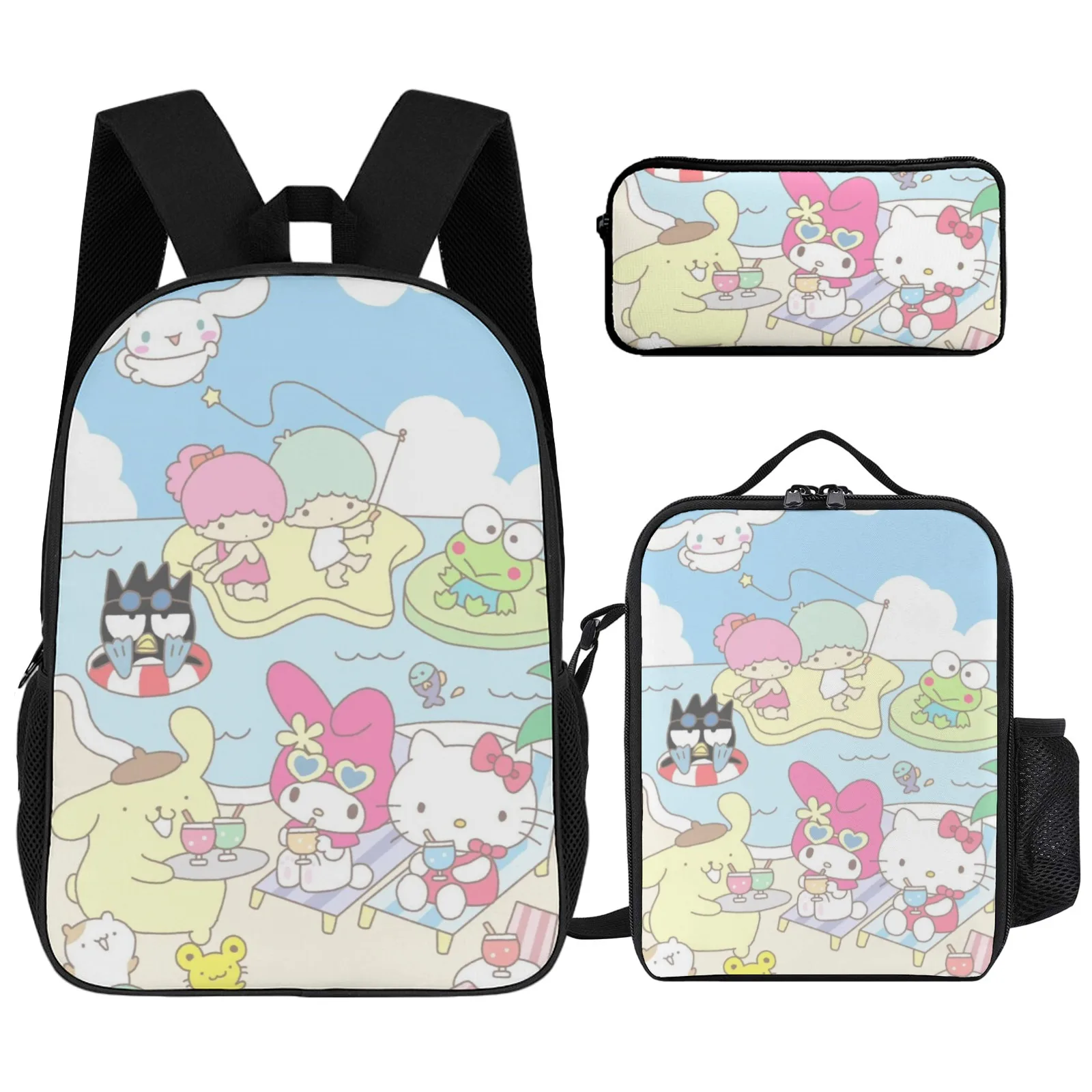 Hello Kitty Mochilas Escolares Printed School Bag 17Inch Back To School Anime 17 Inch Pencil Case School Backpack Lunch Bag
Hello Kitty Mochilas Escolares Printed School Bag 17Inch Back To School Anime 17 Inch Pencil Case School Backpack Lunch Bag