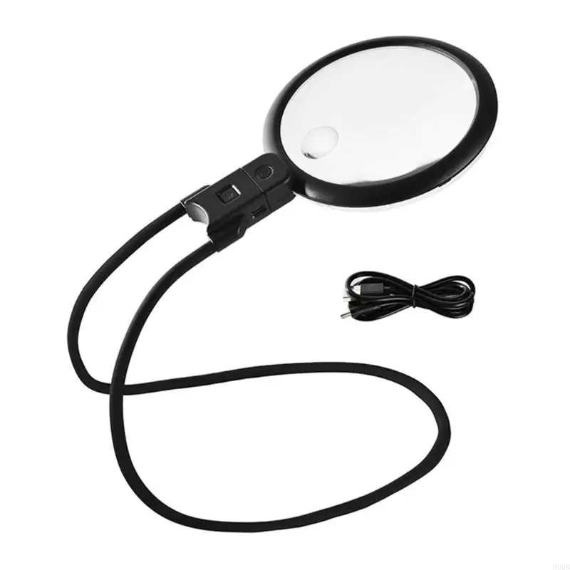 808B easy carry Magnification Tool with Light Neck Wearable Glass Rechargeable Glass for senior Reading Needs
808B easy carry Magnification Tool with Light Neck Wearable Glass Rechargeable Glass for senior Reading Needs
