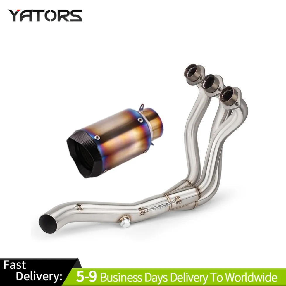 For Yamaha MT-09 XSR900 FZ09 Full Exhaust System Header Link Pipe Muffler Tips Exhausts Pipes
For Yamaha MT-09 XSR900 FZ09 Full Exhaust System Header Link Pipe Muffler Tips Exhausts Pipes