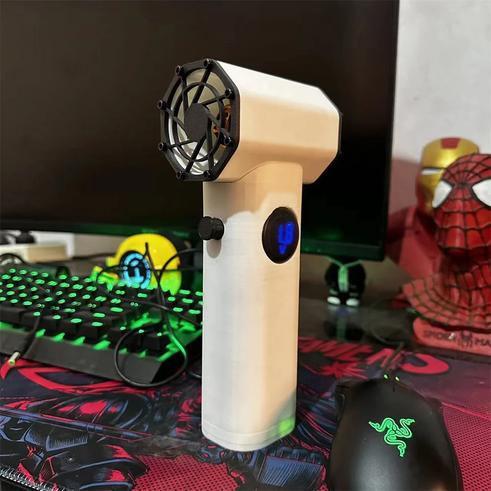 Handheld Air Blower Digital Display Turbo Jet Fan High Speed Powerful Motor Dryer Brushless Vacuum Cleaner Keyboard Clean
Handheld Air Blower Digital Display Turbo Jet Fan High Speed Powerful Motor Dryer Brushless Vacuum Cleaner Keyboard Clean