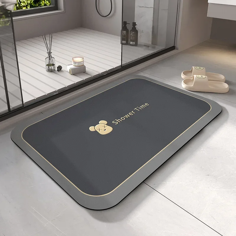 Bathroom Absorbent Floor Mat, Anti Slip Diatomaceous Mud Foot Mat, Quick Drying Toilet, Anti Fall Toilet Door Mat, Foot Mat
Bathroom Absorbent Floor Mat, Anti Slip Diatomaceous Mud Foot Mat, Quick Drying Toilet, Anti Fall Toilet Door Mat, Foot Mat