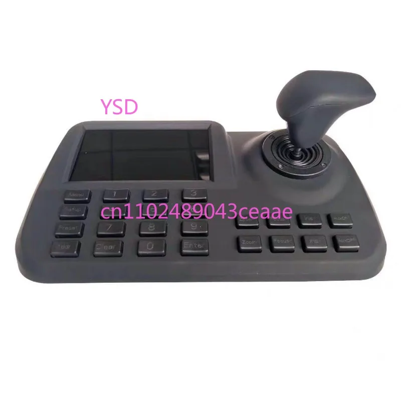Сетевая клавиатура 5-дюймовый цветной экран Управление сетевым шариком 3D-контроллер управления машиной
Сетевая клавиатура 5-дюймовый цветной экран Управление сетевым шариком 3D-контроллер управления машиной