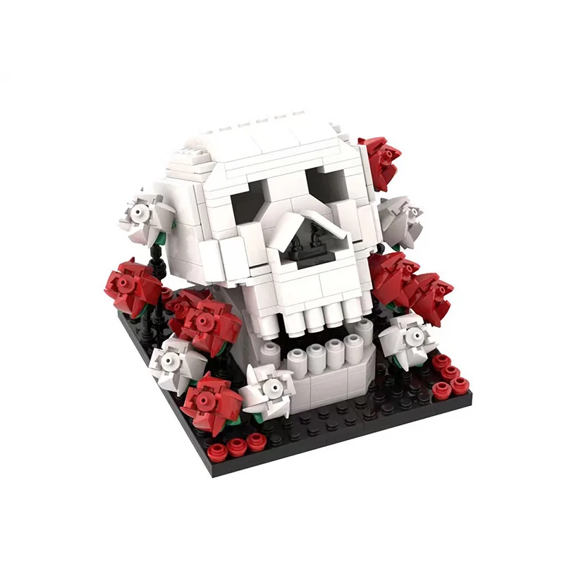 Compatible With LEGO Gothic Dark Romantic Home Decor MOC Building Blocks Model Passion Love Skull Rose Bricks Toys
Compatible With LEGO Gothic Dark Romantic Home Decor MOC Building Blocks Model Passion Love Skull Rose Bricks Toys