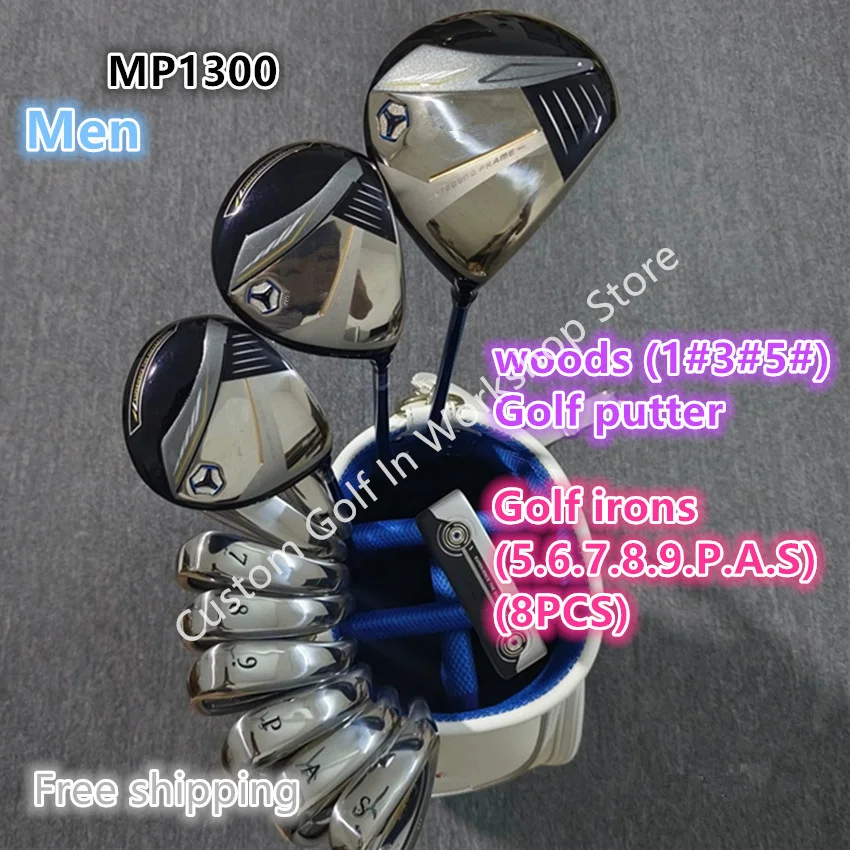 Men Golf Complete Set MP1300 Golf Clubs Drivers Fairway Woods Graphite Shafts MALE Right golf club iron set 12pcs Free shipping
Men Golf Complete Set MP1300 Golf Clubs Drivers Fairway Woods Graphite Shafts MALE Right golf club iron set 12pcs Free shipping