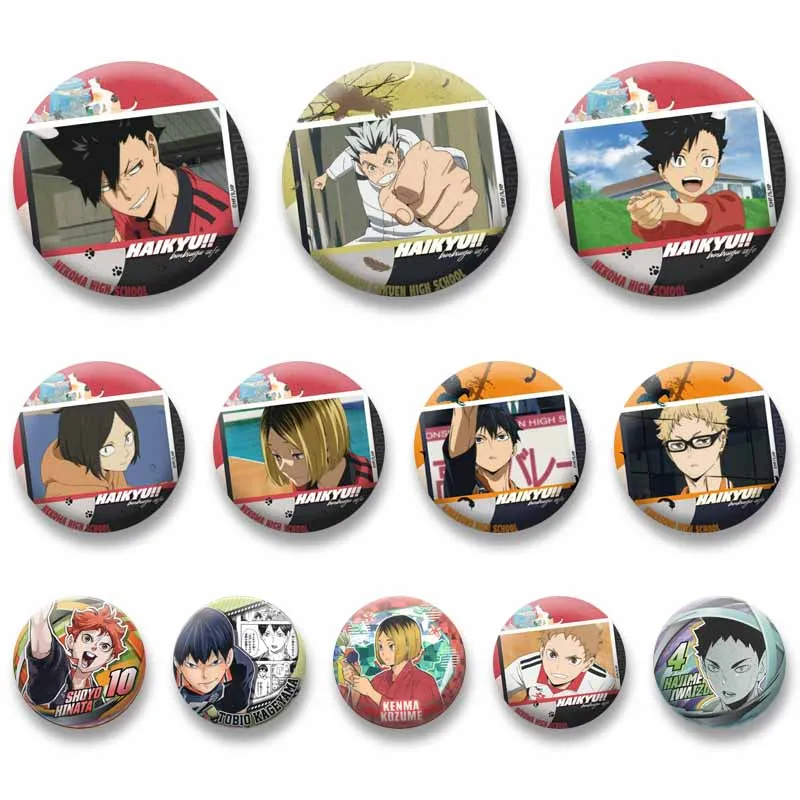 Cute Sports Anime Chibi Brooches Cartoon Figure Cosplay Badge Shoyo Hinata Kenma Kozume Lapel Pins Clothes Backpack Accessories
Cute Sports Anime Chibi Brooches Cartoon Figure Cosplay Badge Shoyo Hinata Kenma Kozume Lapel Pins Clothes Backpack Accessories