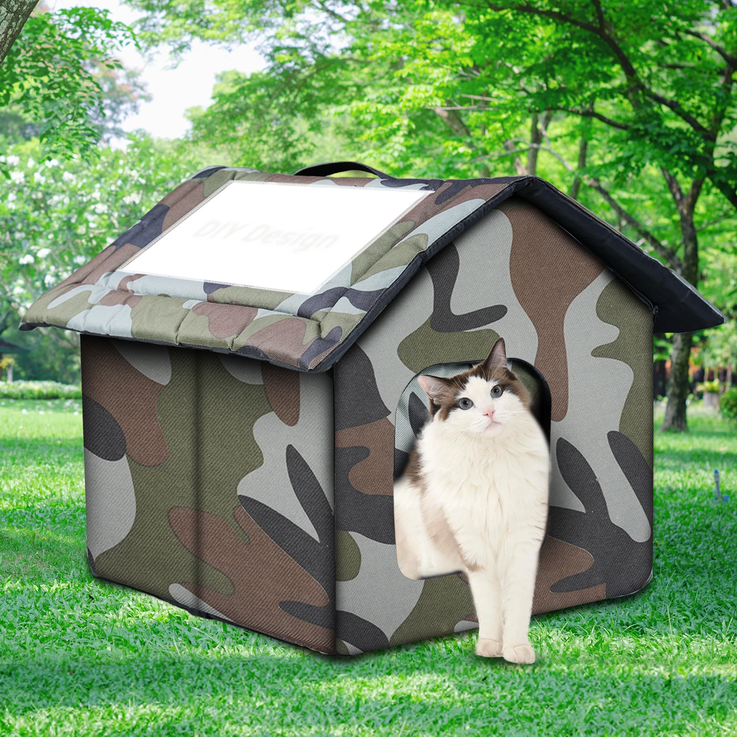 Waterproof Outdoor Cat House Winter Warm Pet Cat Cave Sleeping Beds Tent Home Foldable and Washable for Small Dog Puppy Supplies
Waterproof Outdoor Cat House Winter Warm Pet Cat Cave Sleeping Beds Tent Home Foldable and Washable for Small Dog Puppy Supplies