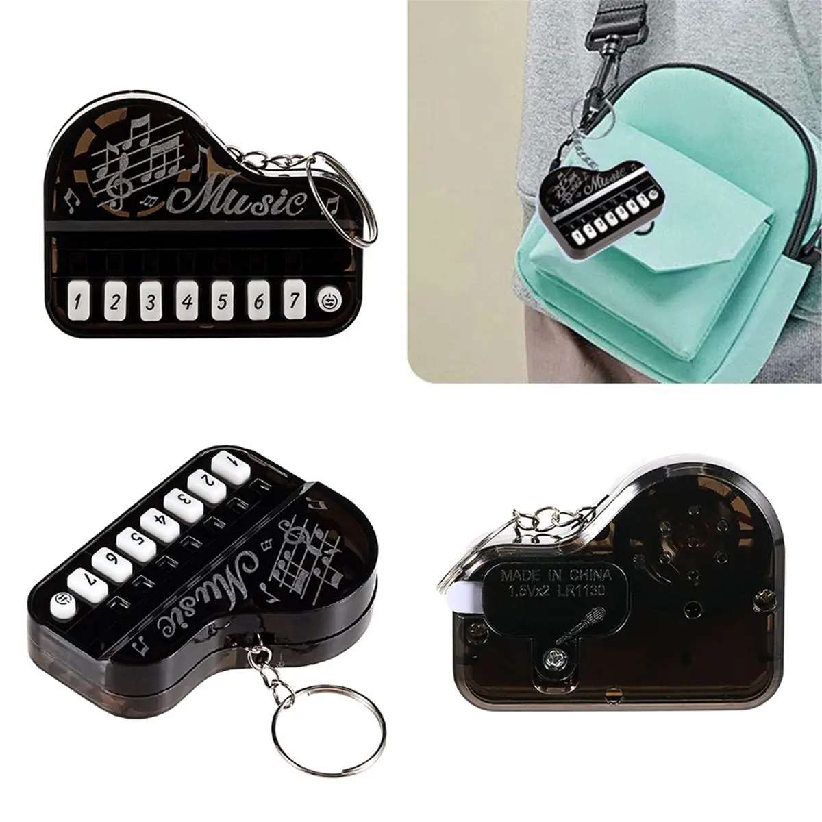 UNCL пианино кулон брелки фортепиано клавиатура брелок мини музыкальный инструмент кулон Шарм для рюкзака кошелек декор
UNCL пианино кулон брелки фортепиано клавиатура брелок мини музыкальный инструмент кулон Шарм для рюкзака кошелек декор