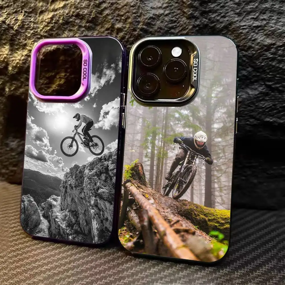 Mountain Bike Bicycle MTB Phone Case For iPhone 17 16 15 14 13 12 11 Pro Max Plus Silver Matte Black Cover
Mountain Bike Bicycle MTB Phone Case For iPhone 17 16 15 14 13 12 11 Pro Max Plus Silver Matte Black Cover