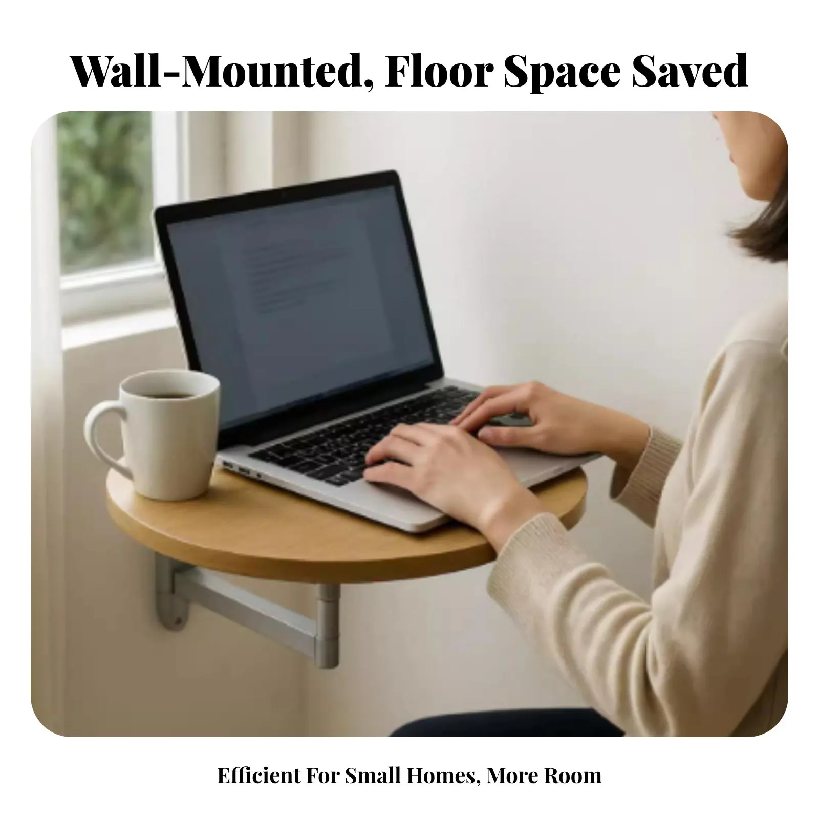 Fold-Downpanel Affixed Desk Foldable Design Space-Saving Furniture Multifunctional Workstation Easy to Assemble for Bedroom
Fold-Downpanel Affixed Desk Foldable Design Space-Saving Furniture Multifunctional Workstation Easy to Assemble for Bedroom