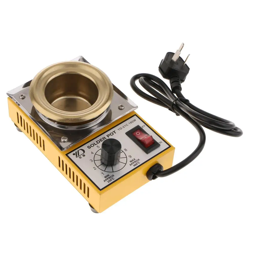 YD-11C Stainless Steel Solder Pot Soldering Desoldering Bath for Welding/Soldering 220V 100-580℃
YD-11C Stainless Steel Solder Pot Soldering Desoldering Bath for Welding/Soldering 220V 100-580℃