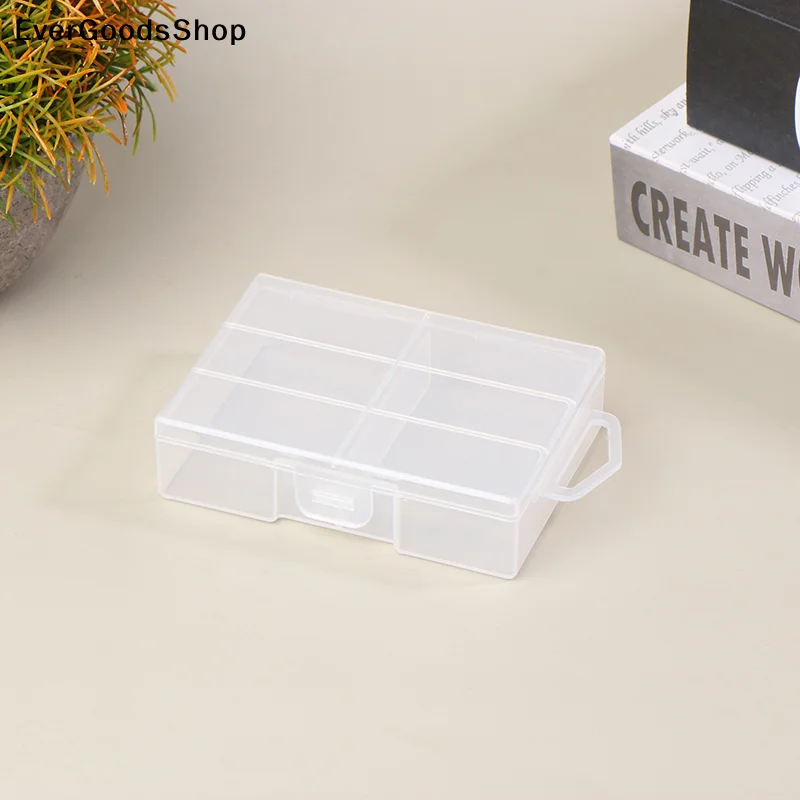 New 1pc Transparent Battery Storage Box For 18650 Batteries Plastic Organizer With Clear Divider With Cover
New 1pc Transparent Battery Storage Box For 18650 Batteries Plastic Organizer With Clear Divider With Cover