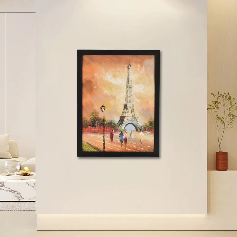 Eiffel Tower Handmade oil painting on canvas modern abstract flower picture painting living room home decoration
Eiffel Tower Handmade oil painting on canvas modern abstract flower picture painting living room home decoration