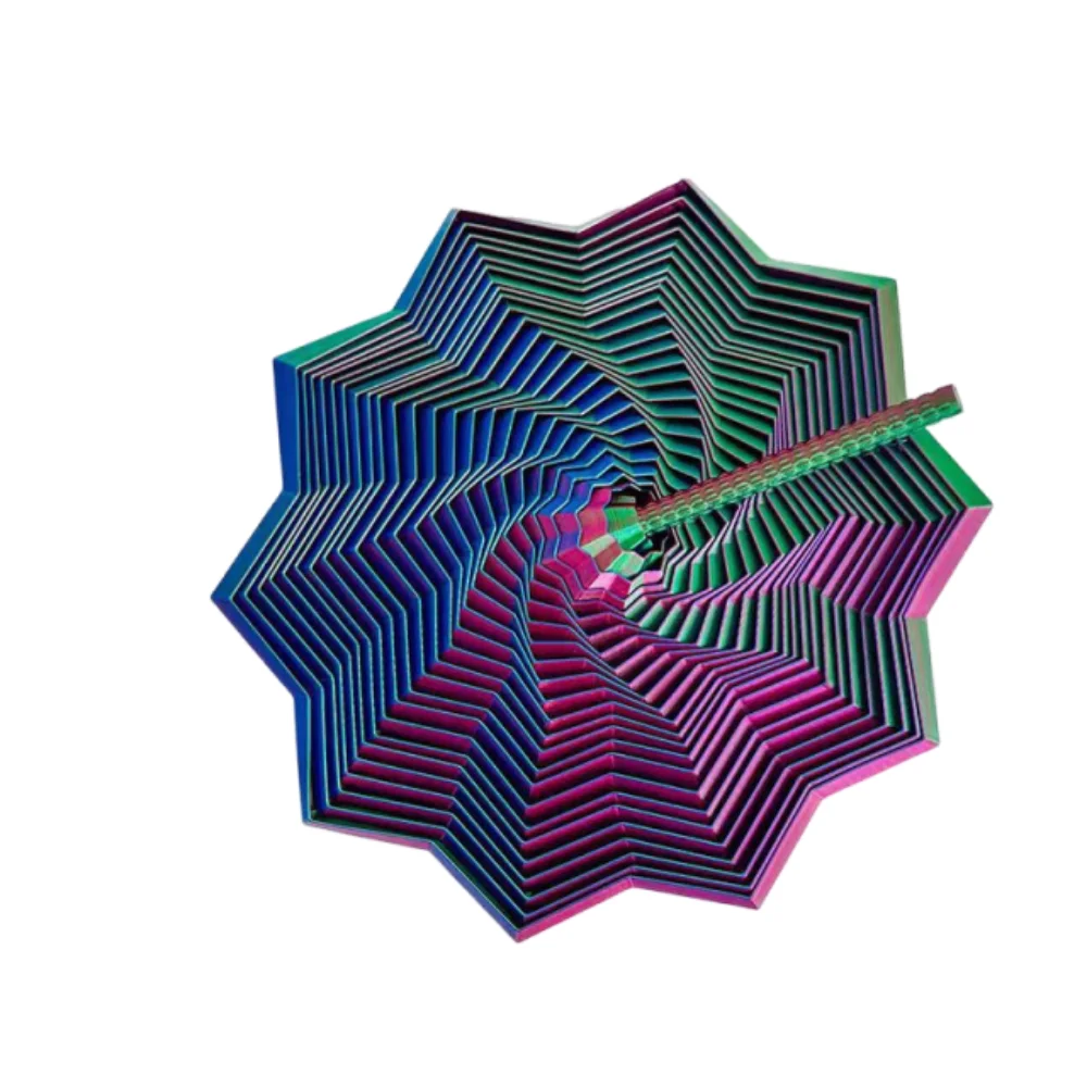 3D Printing Fractal Fidget Star Model Expanded Geometric Design Whirling Spiral Ornaments Relaxation Portable Decompression Toy
3D Printing Fractal Fidget Star Model Expanded Geometric Design Whirling Spiral Ornaments Relaxation Portable Decompression Toy