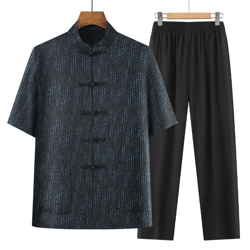 Shirts+Pant Comfortable Casual Two-Piece Sets Men's Summer New style High-Quality Versatile Fashion Trend Breathable Suit
Shirts+Pant Comfortable Casual Two-Piece Sets Men's Summer New style High-Quality Versatile Fashion Trend Breathable Suit