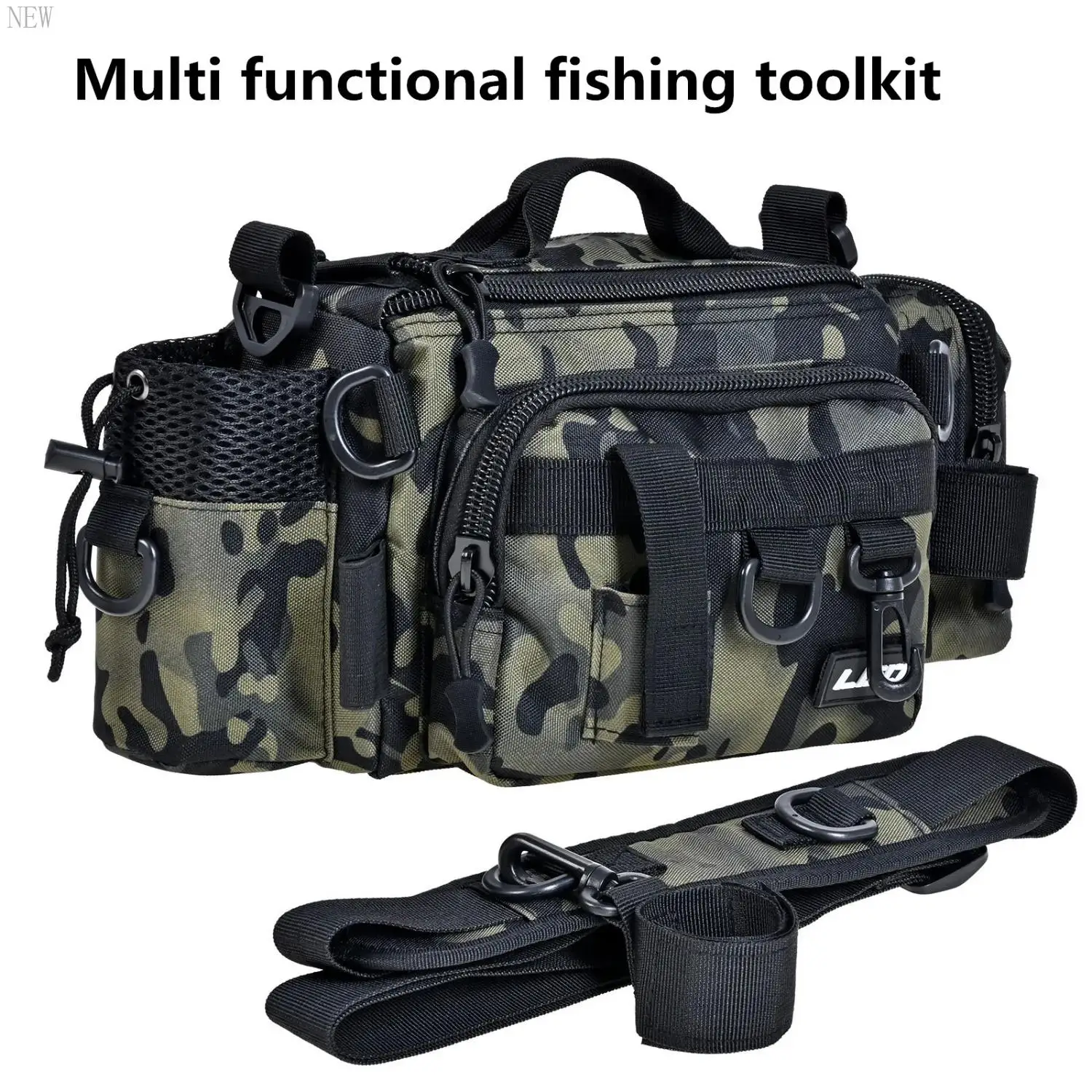 New 92 Type Luga Multi functional Fishing Kit Single Shoulder Waist Crossbody Outdoor Accessories Fishing Gear
New 92 Type Luga Multi functional Fishing Kit Single Shoulder Waist Crossbody Outdoor Accessories Fishing Gear
