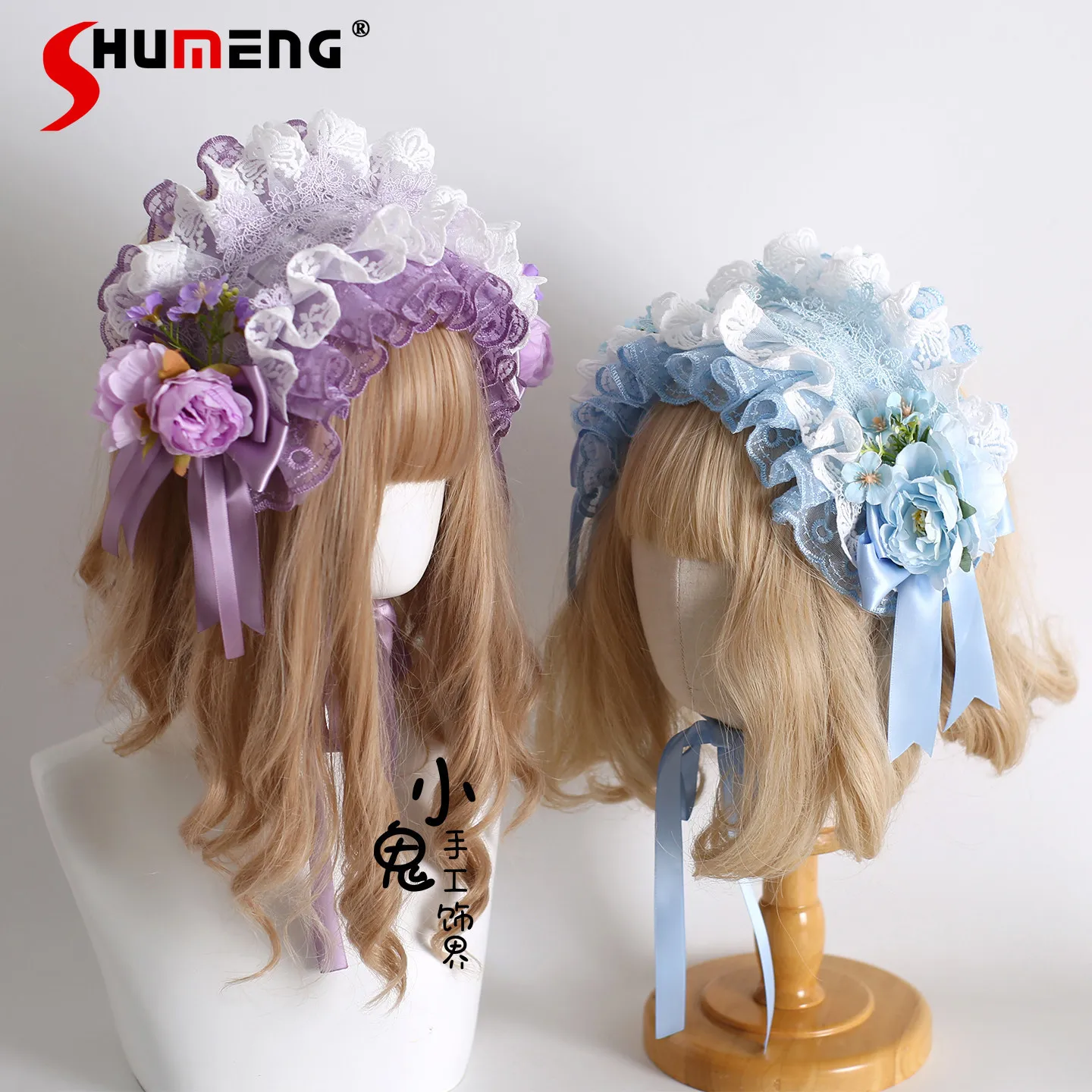 Original Elegant Vintage Princess Purple Floral Lace Hairband Sweet Kawaii Girl's Hair Accessory Cosplay Lolita Headwears Women
Original Elegant Vintage Princess Purple Floral Lace Hairband Sweet Kawaii Girl's Hair Accessory Cosplay Lolita Headwears Women