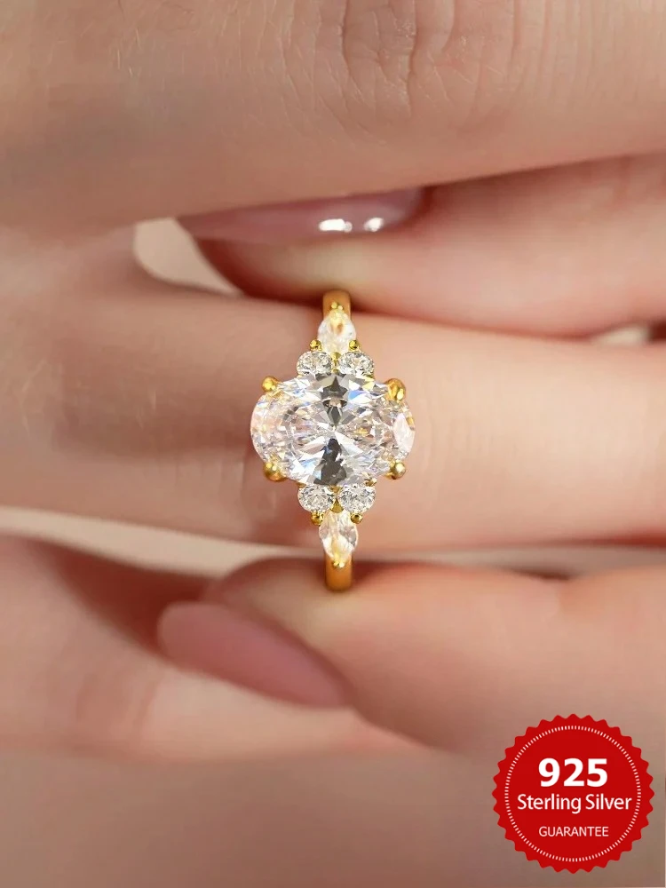 Эллиптическое кольцо из стерлингового серебра 925 пробы с конским глазом, модное изысканное кольцо для женщин, обручальное, свадебное, роскошное, высокое качество, изысканные украшения
Эллиптическое кольцо из стерлингового серебра 925 пробы с конским глазом, модное изысканное кольцо для женщин, обручальное, свадебное, роскошное, высокое качество, изысканные украшения