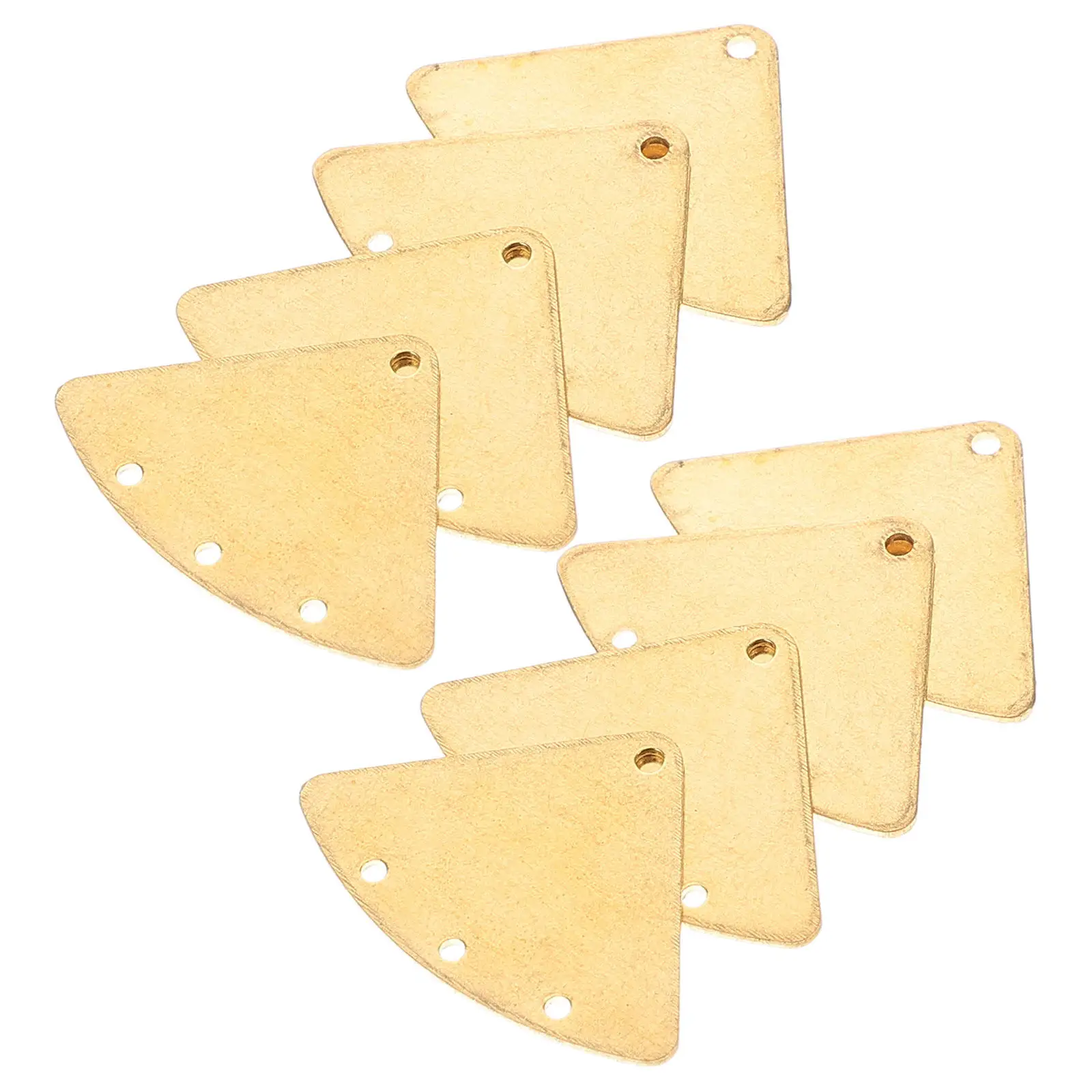 10 шт. медных подвесок в форме веера/треугольника, уникальные кулоны для самостоятельного изготовления ожерелий, серег, декоративных украшений, аксессуары для создания ювелирных изделий
10 шт. медных подвесок в форме веера/треугольника, уникальные кулоны для самостоятельного изготовления ожерелий, серег, декоративных украшений, аксессуары для создания ювелирных изделий