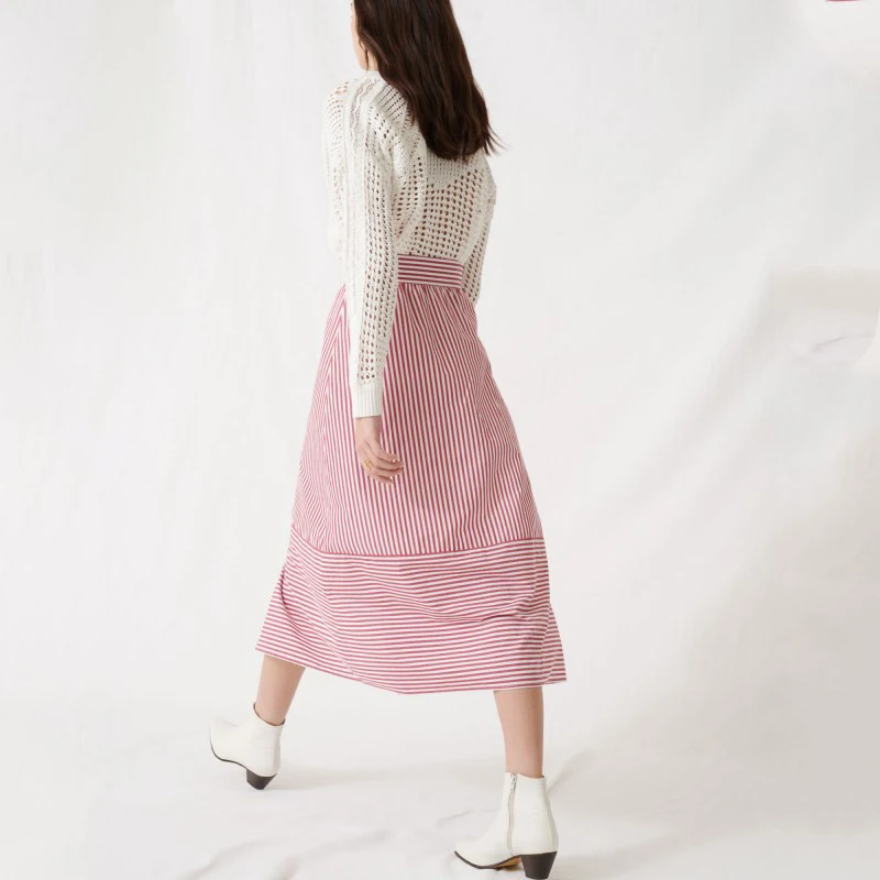 Весна-лето 2020, домашний кардиган из чистого хлопка с розовой полоской и одной пуговицей, открытый кардиган с ремешком, комплект с юбкой Ne, женская мода
Весна-лето 2020, домашний кардиган из чистого хлопка с розовой полоской и одной пуговицей, открытый кардиган с ремешком, комплект с юбкой Ne, женская мода