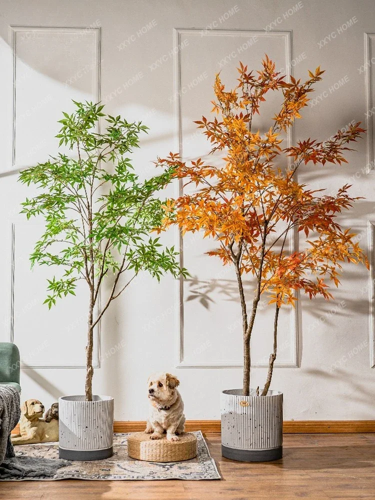 Large Artificial Maple Tree Fake Trees Greenery Indoor Office Clothing Shop Layout Landscape Decoration Ornaments
Large Artificial Maple Tree Fake Trees Greenery Indoor Office Clothing Shop Layout Landscape Decoration Ornaments