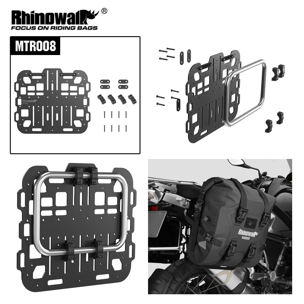Rhinowalk Motorcycle Side Luggage Rack Bracket Mount For MJX2004 MYS2406 MTR2050 Saddlebag Pannier Motorbike Accessories
Rhinowalk Motorcycle Side Luggage Rack Bracket Mount For MJX2004 MYS2406 MTR2050 Saddlebag Pannier Motorbike Accessories