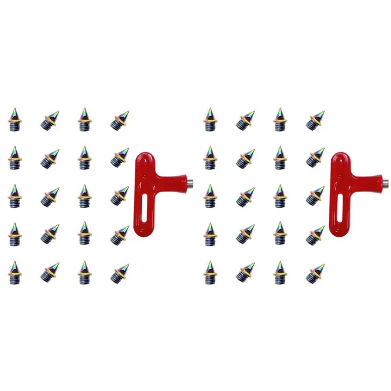 ABRT-40PCS 1/4 Inch Track Country Spikes With Track Spike Wrench, Replacement Sprinting Spikes
ABRT-40PCS 1/4 Inch Track Country Spikes With Track Spike Wrench, Replacement Sprinting Spikes